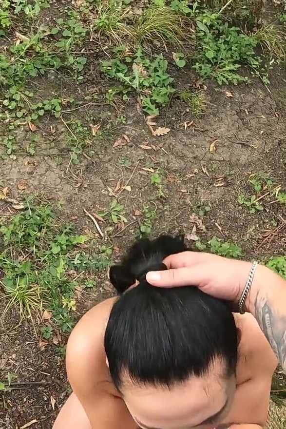 Outdoor Blowjob Near the Swamp - POV Version
