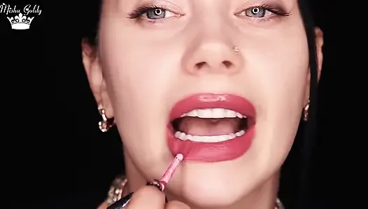 Kompilasi merokok & lipstik & fetish bibir!