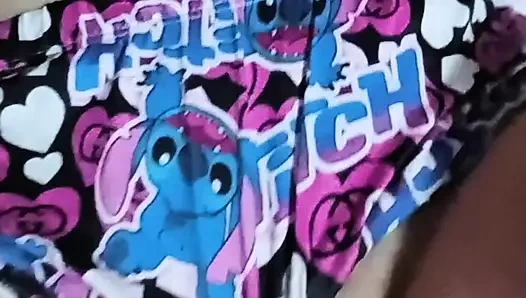 My neighbor asks me to show him my big tits and tell him daddy you like my vagina