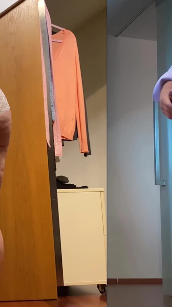 Powerful moment from "Who could resist that look not jerking off?"