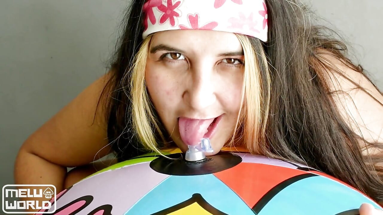 Inflatable Balloon - Blow Squirt Rub & Ride - Bunny Looner