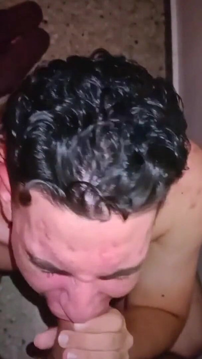 Iconic moment from "Facial Hot Twink Juan Yepes Sucking Camilo Brown Big Uncut Cock And Getting His Face Covered In Cum"