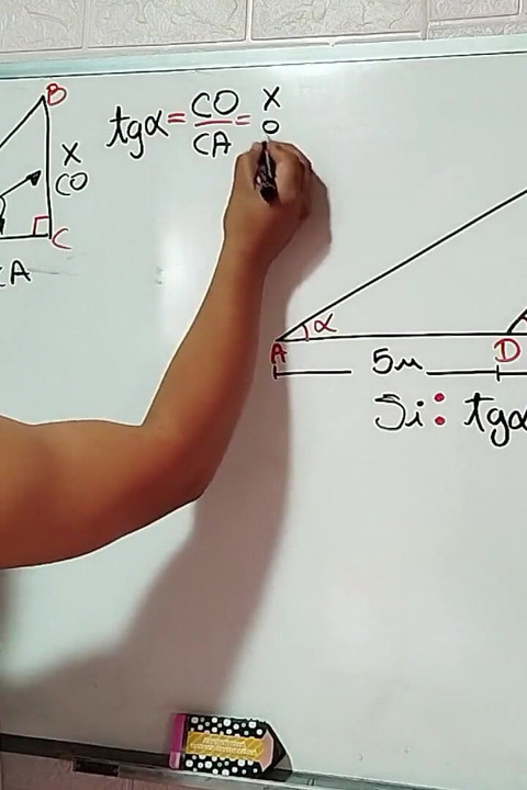 27 Trygonometria Oblicz wysokość i powierzchni trójkąta - Matematyka seksualna - Azaghal soul
