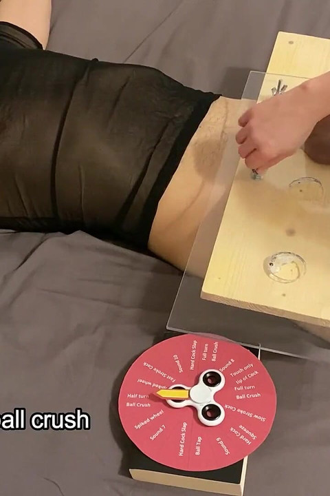 Wheel of Fortune #1 - CBT - Orgasm and Post Orgasm Stimulation