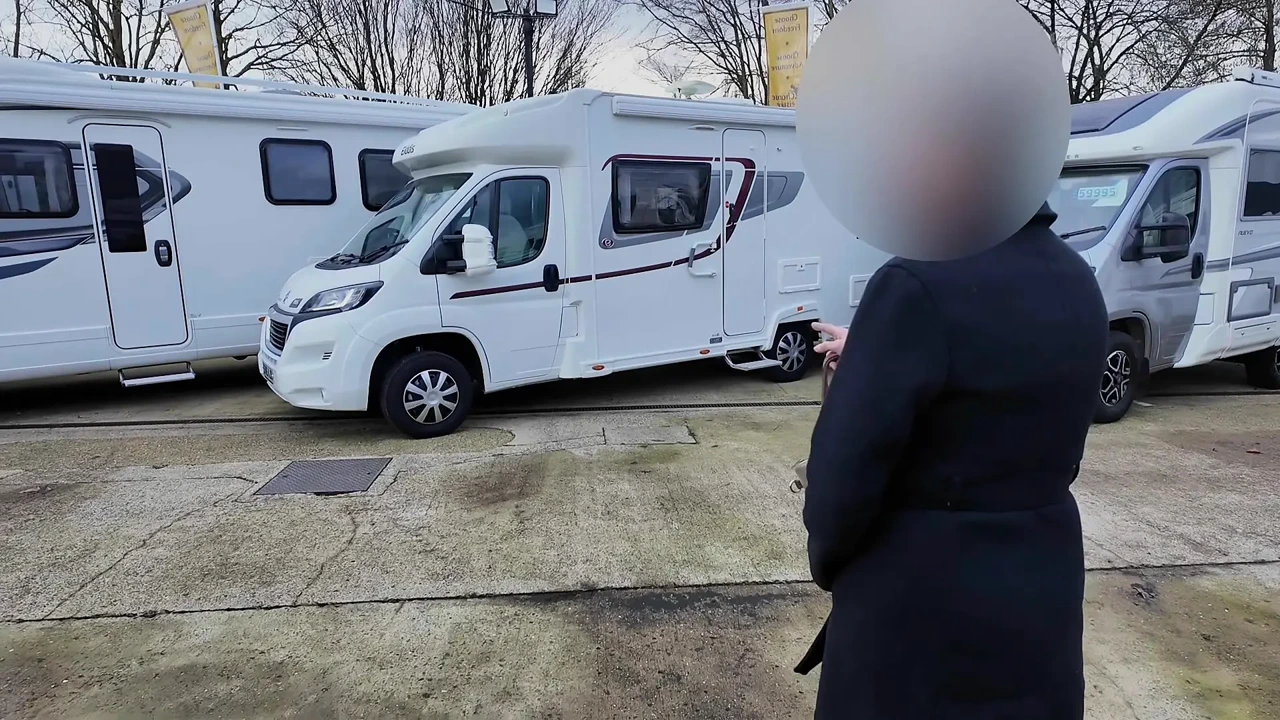 Risky sex in camper van