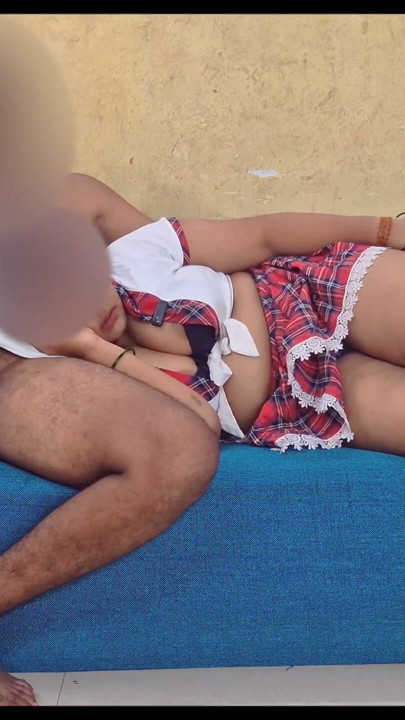 College ki ladki ko mila step daddy ka lund | Clip 3