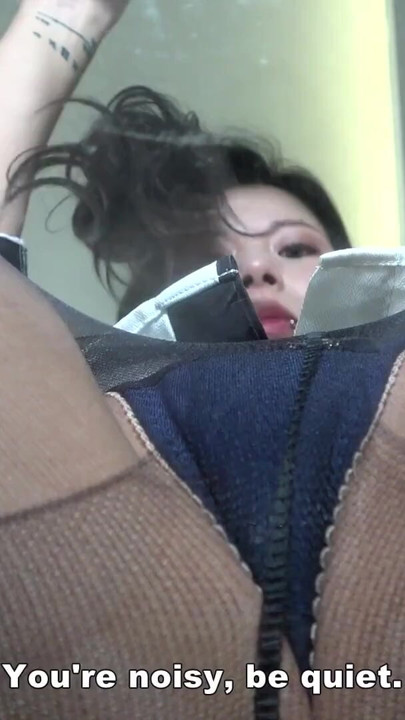 Masochist employee who is made into the chair of a sadistic female boss | Clip 1