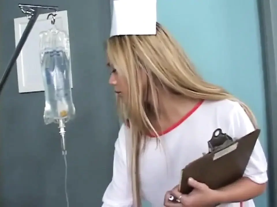 Beautiful asian lesbians pussy licking dildo playing in the hospital