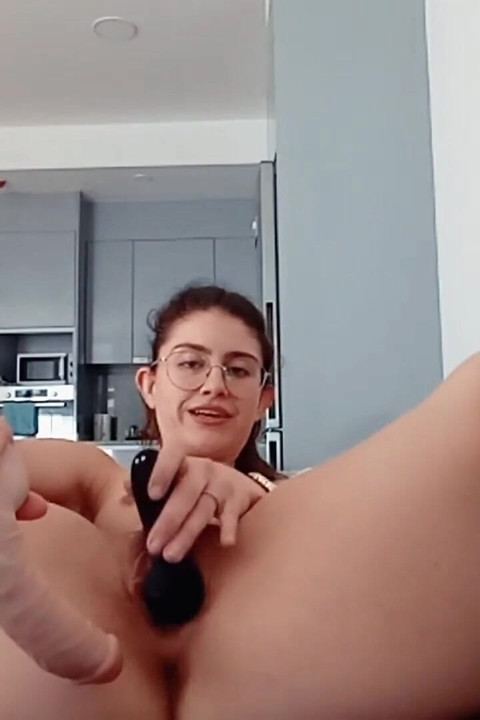 Live Show in Keds Sneakers Hard Dildo Fuck