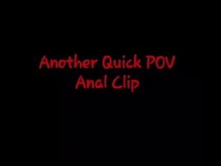 Quick Anal Backshots Clip