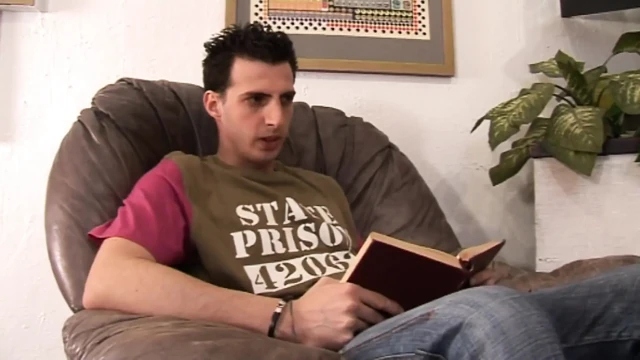 Be nice my boy and pull out your cock