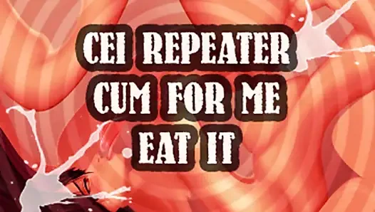 ТОЛЬКО АУДИО - репитер CEI кончает для меня и съешь это, сисси едо