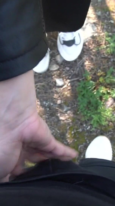 IN THE PARK! Follow me, I'll suck your dick. | Clip 1
