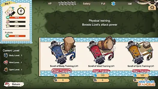 Беги, мой эльфийский нинджа! Геймплей 3D, часть 1