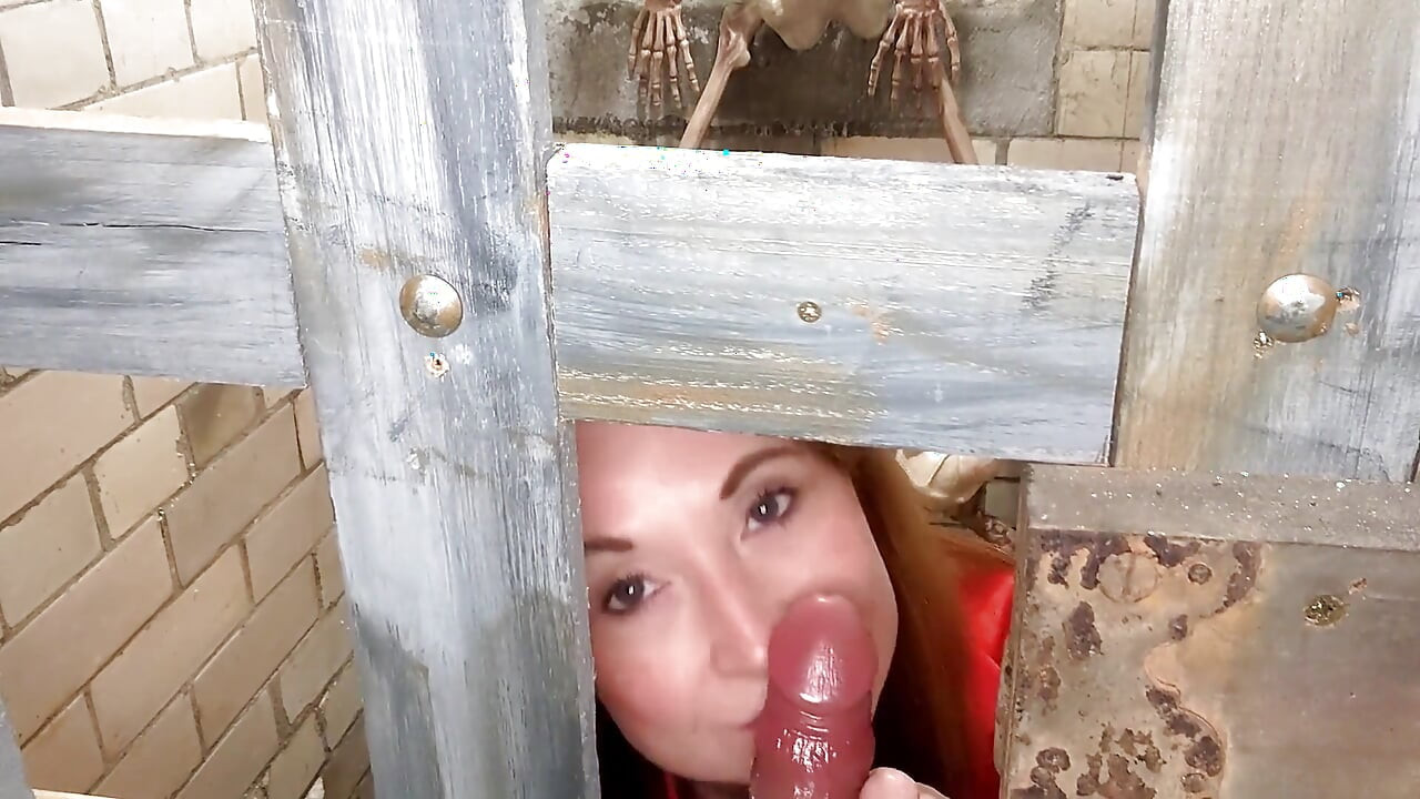 Sucking off the Prison Guard