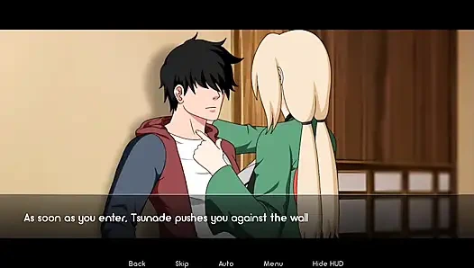 Tsunade dientot anal habis-habisan