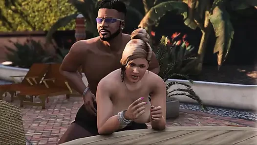 GTA 5 Franklin und Amanda Full 35-minütiger Film in Michaels haus