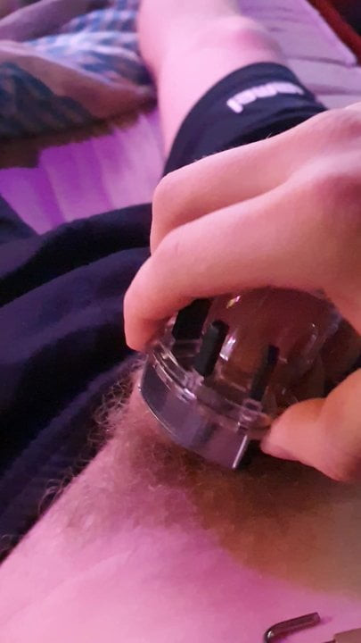 Open the chastity