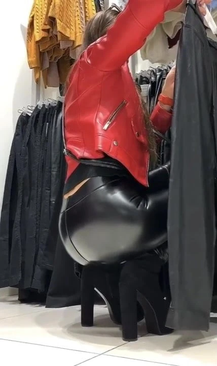 Sexy leggings and boots