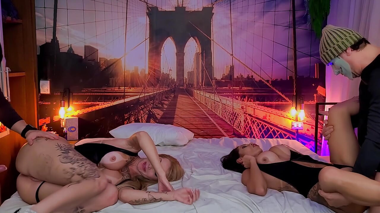 I fucked my friend's busty girlfriend, and he fucked my ass girlfriend.