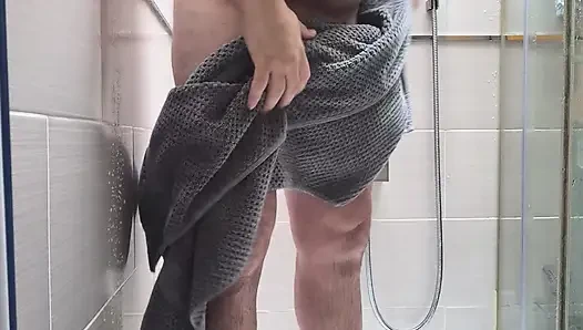 Göt yarağı çıplak vücut amatör duş bakış açısı