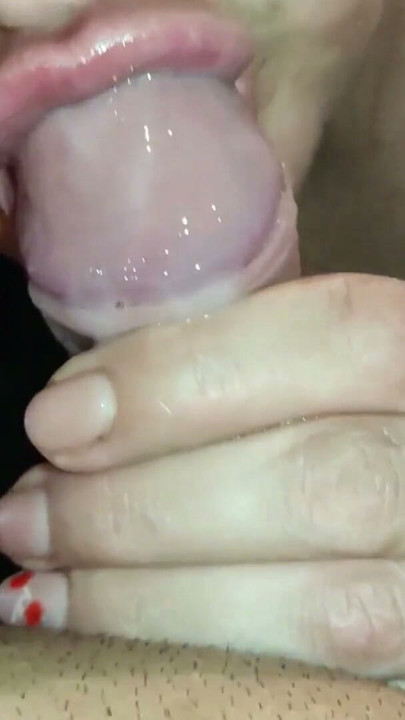 I Don't Stop Enjoying Your Dick. Close Up Blowjob Cum in Mouth MILF Wife | Clip 2