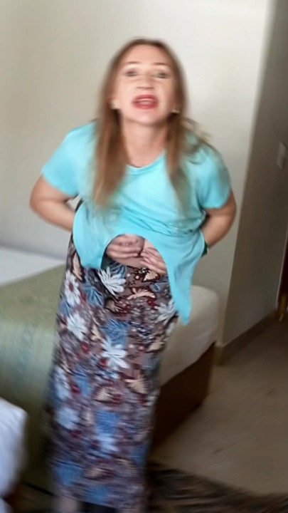 Busty hot GILF teasing you