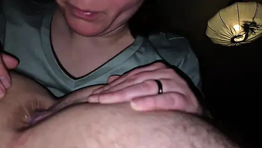 Self sucking and rimmed assist- Strained sloppy cock