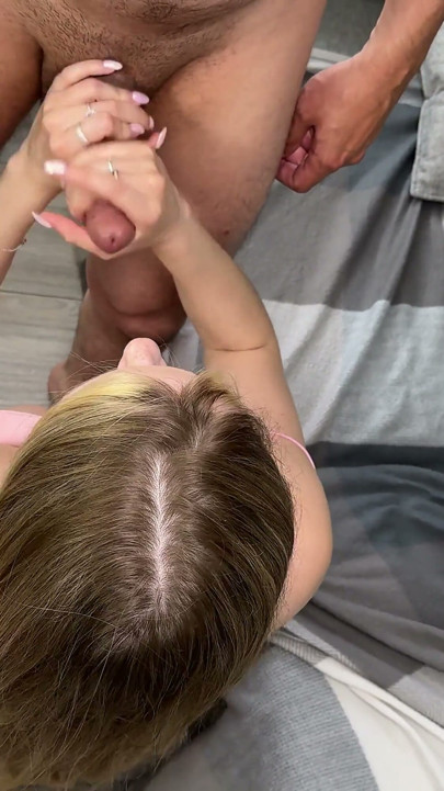 Blonde Stepdaughter Needs a Big Dick in Her Ass