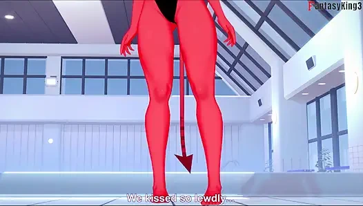 Meru der sukkubus-bikini-pOV-sex