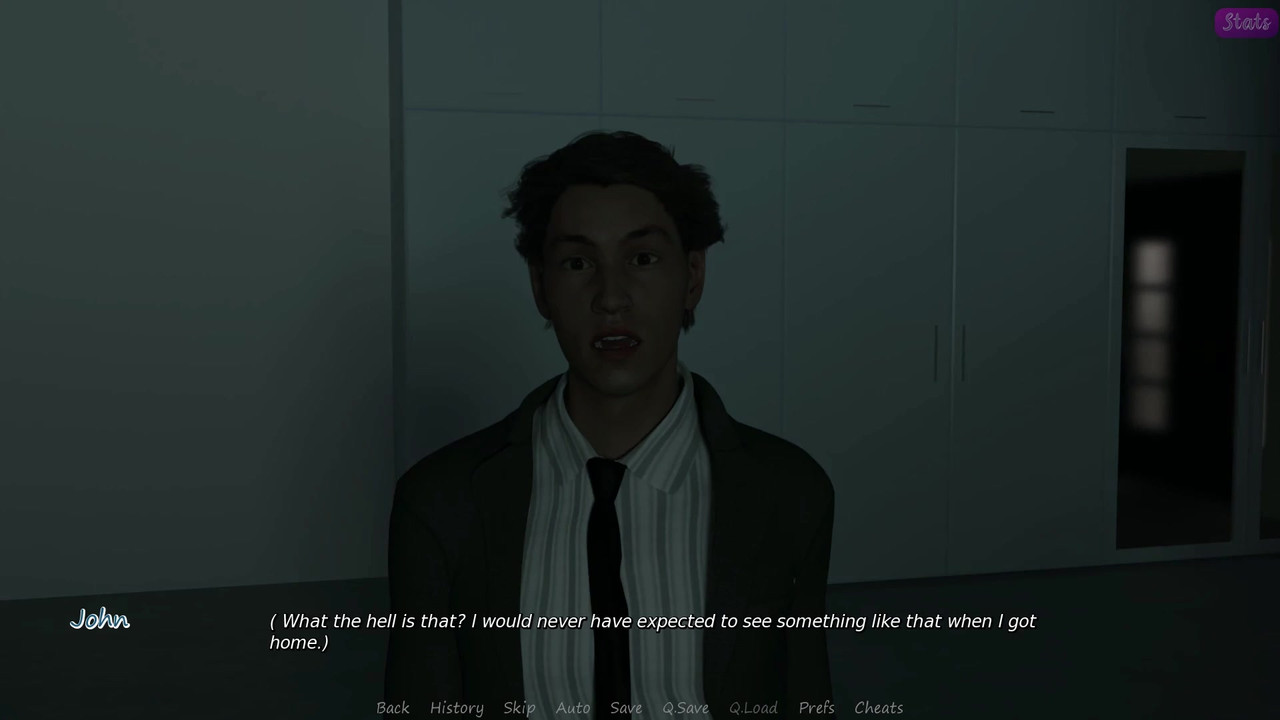 我继兄弟的妻子 #57 - 詹妮弗一边观看色情片一边抚摸自己并亲吻 John - 演示