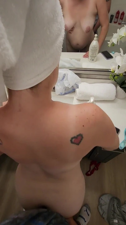 Captivating moment from "Shower to Steamy Bathroom Sex Part 1 of 2"