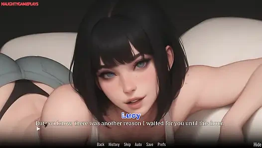 Stepsister Massages Her Tired Stepbro After Work - Obsessed Lucy Part 03 By VNGTrash