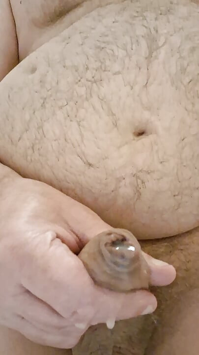 Jerking off in the bathroom
