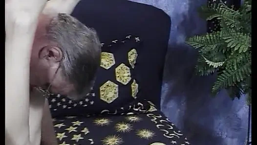 Sexy German teen fucked hard by a fat grandpa