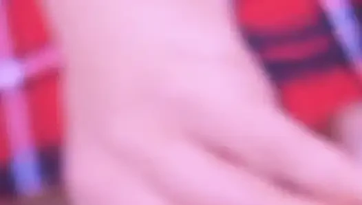 Jumping hard on his fat cock until he hits the uterus.