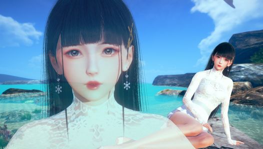 Ai shoujo, ária da beleza japonesa em sexo animado 3d realista - sem censura