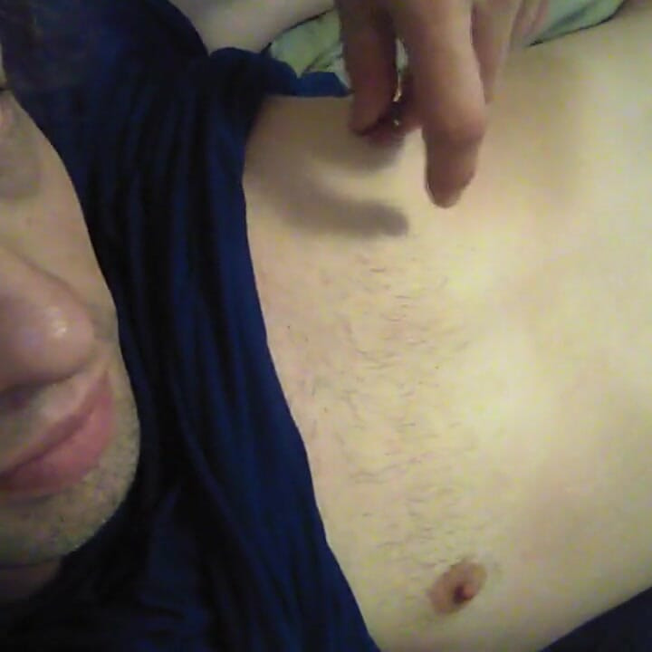 Enjoying the Minimal Boobies I Still Have