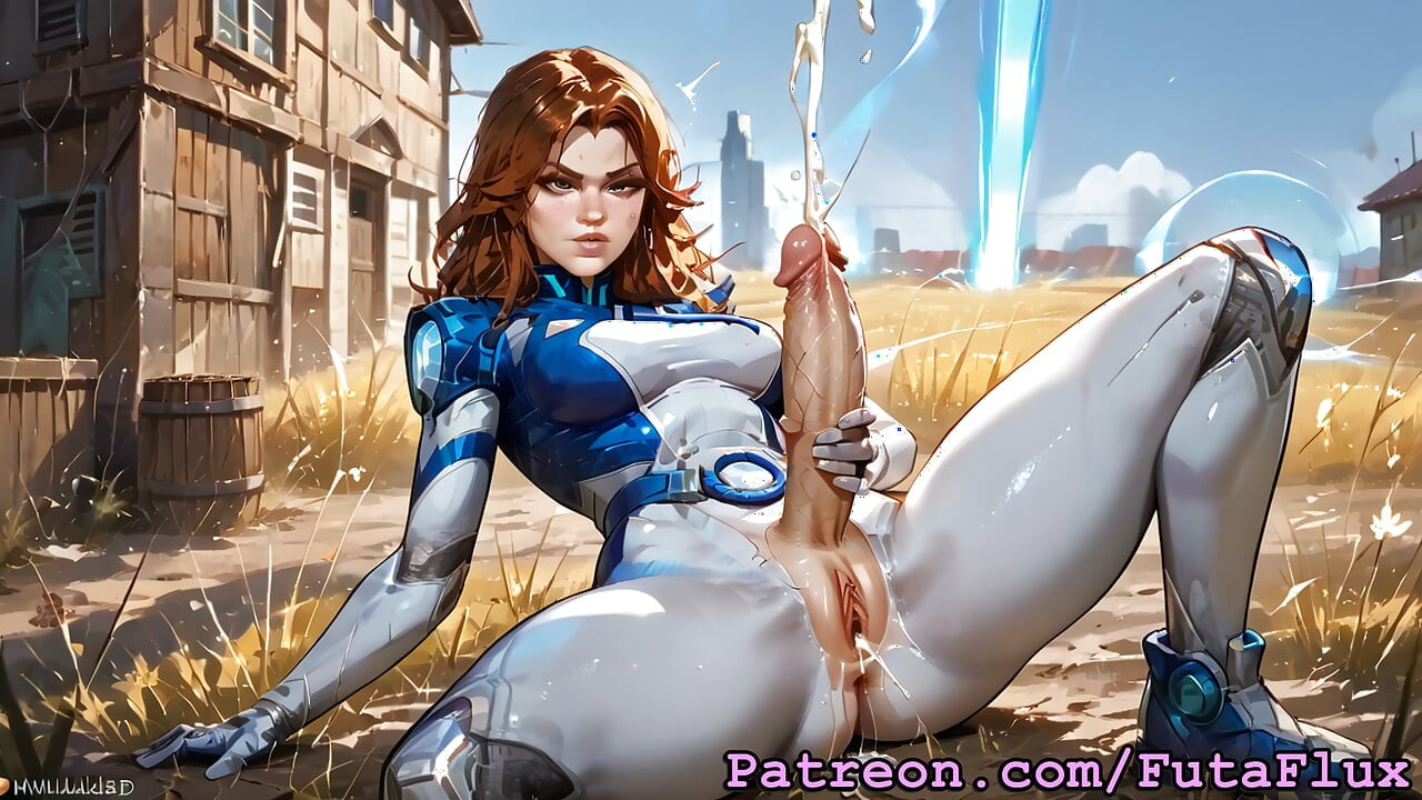 Futanari Nevidljiva Žena - Dr. Sue Storm