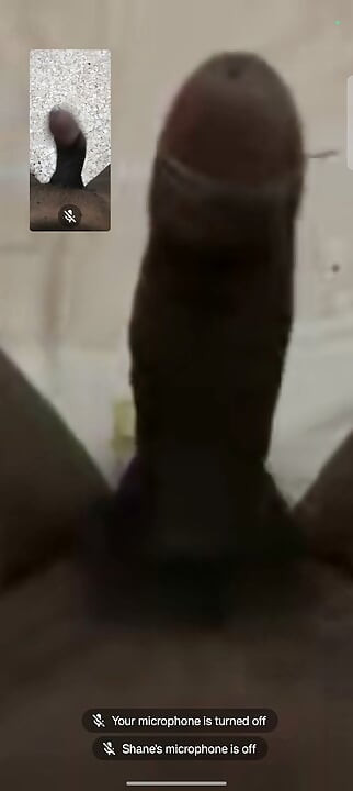 Two boys are in video call masterbating