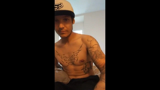 Straight Bully Enjoys Blowing Smoke and Spitting on Faggots