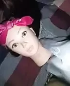 Hairdresser head with bandana