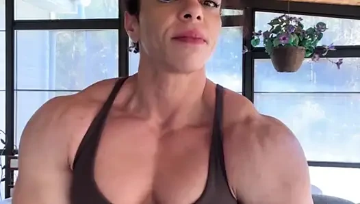 Тугая задница трясет мышцами с диким безудержным выгибанием