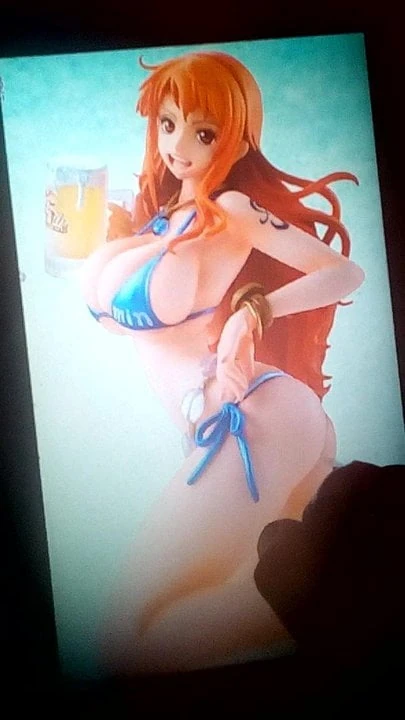 Nami figure Cum Tribute (Image)