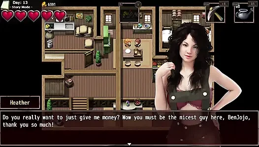 Fucking the Horny Farmer's Tits