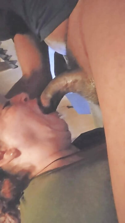 Cum Swallowing Bbw SUCKING Down 3 load in a Hour