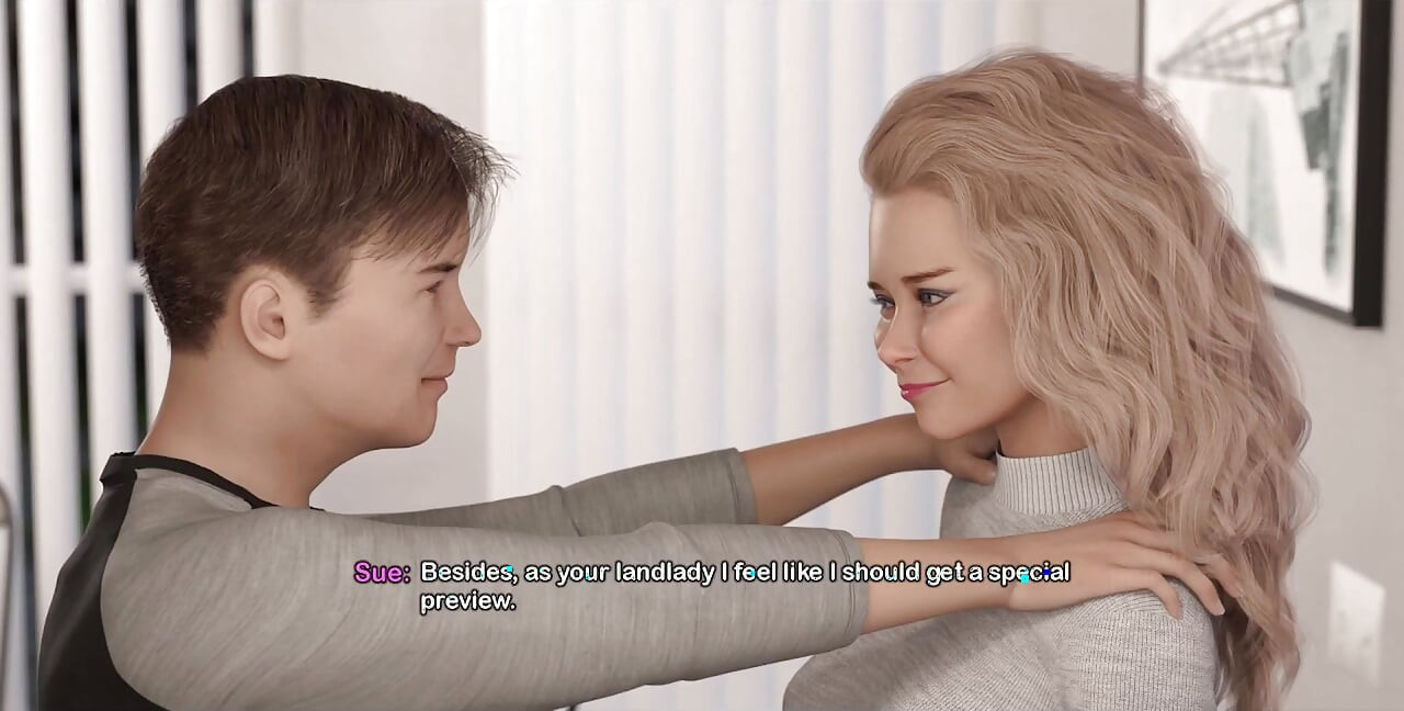 My Bimbo Dream - Bimbo MILF with Fake Tits Finally Gets Her Kissing Her Tenant
