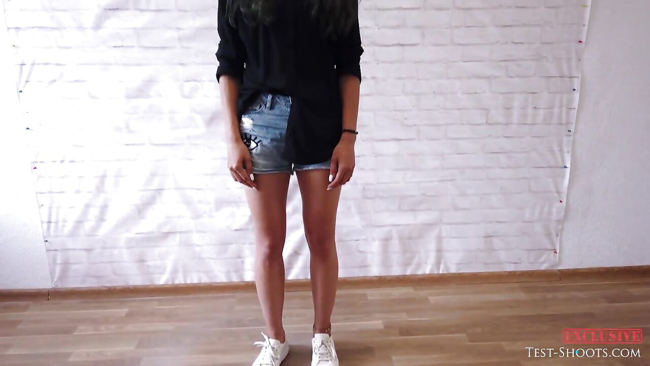 Vídeo nu casting com ginasta artística Polina