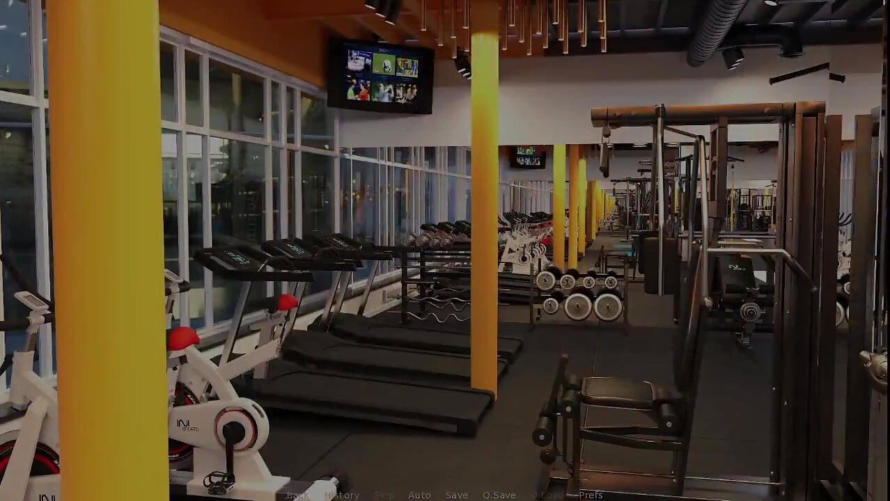 Summer's gone: training session in the gym ep 5