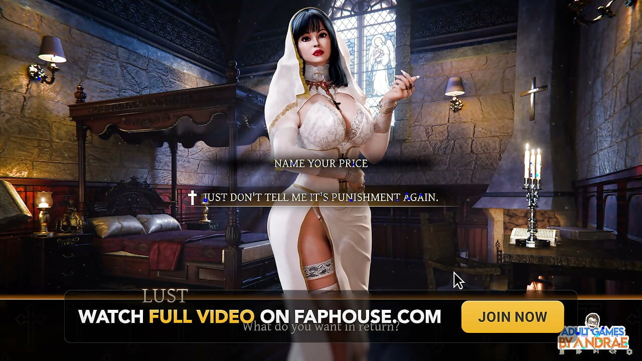 Stepsisters in Sin Gameplay Part 14 - Rebecca Holds the Key Inside Her Pussy